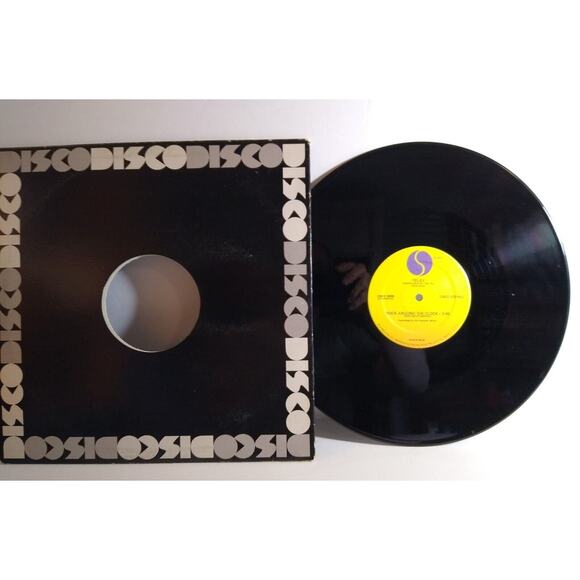 Telex Moskow Diskow Rock Around The Clock 12" Vinyl Record 1979 SynthPop Electro - Picture 3 of 3